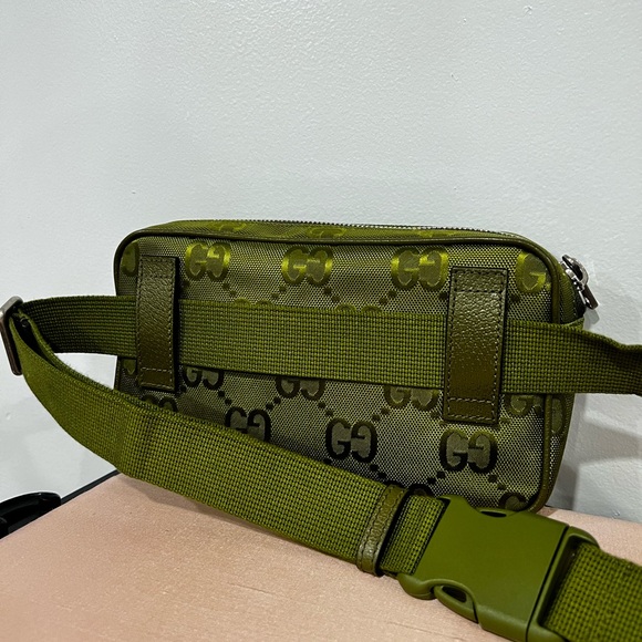 Gucci Off The Grid Adjustable Green Belt Bag - Picture 2 of 7